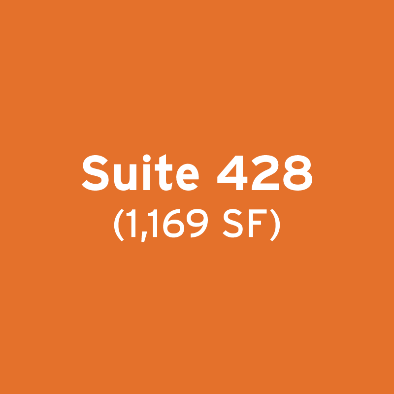 Suite 428 (1,169 SF)